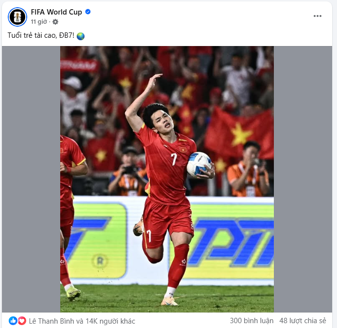 FIFA gọi tên tiền đạo Nguyễn Đình Bắc 1