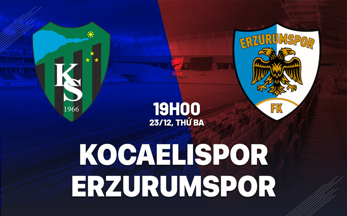 nhan dinh bong da du doan Kocaelispor vs Erzurumspor vdqg tho nhi ky hom nay