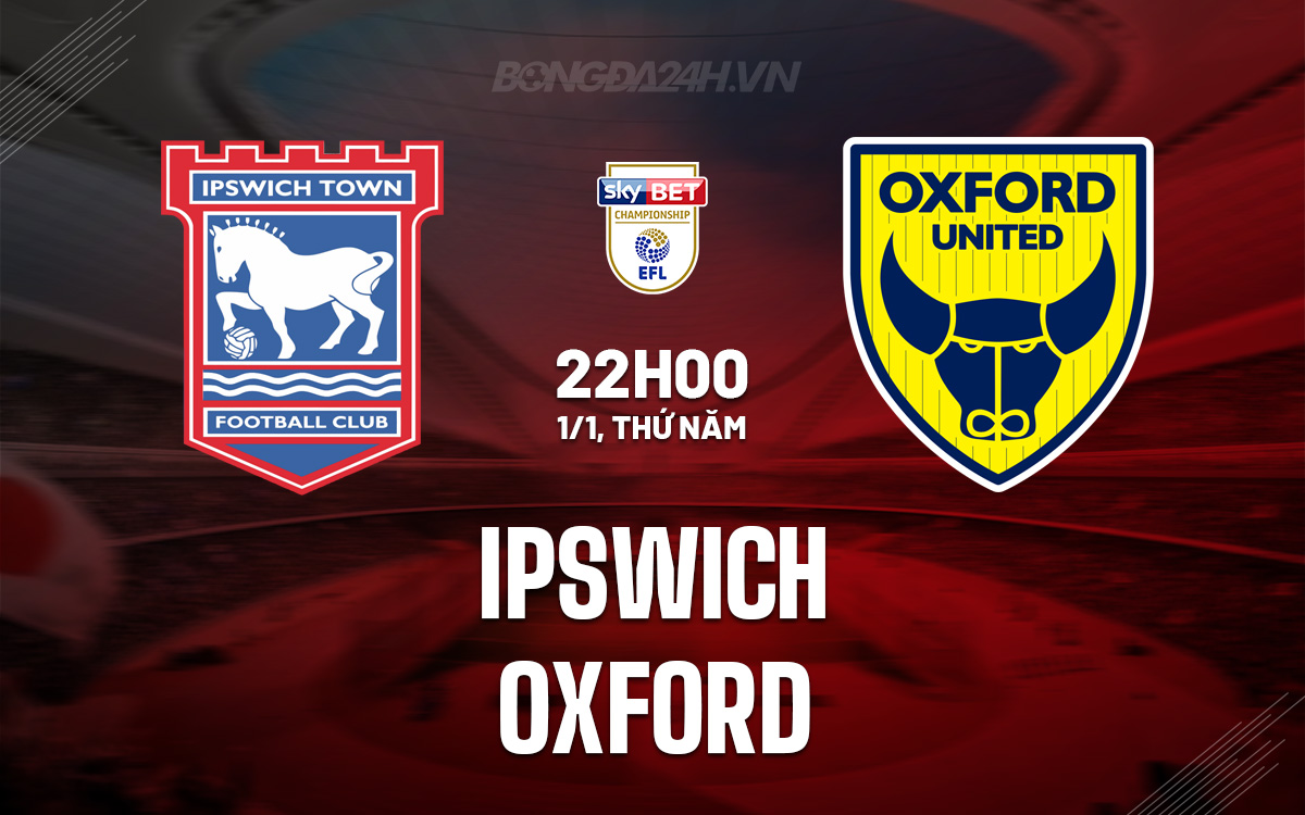Ipswich vs Oxford United