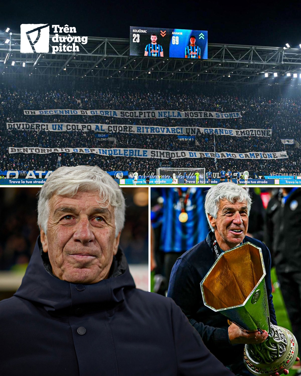 Gian Piero Gasperini Huyền thoại Atalanta 1