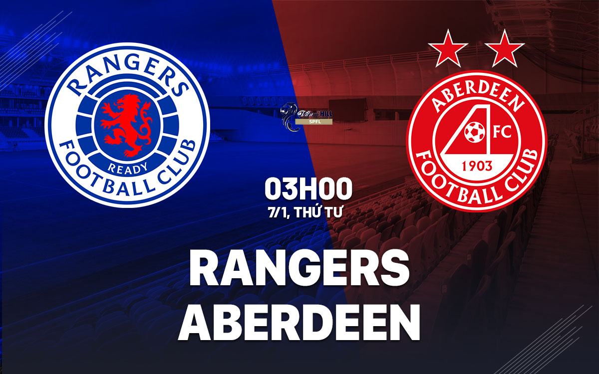 nhan dinh bong da du doan Rangers vs Aberdeen vdqg scotland hom nay