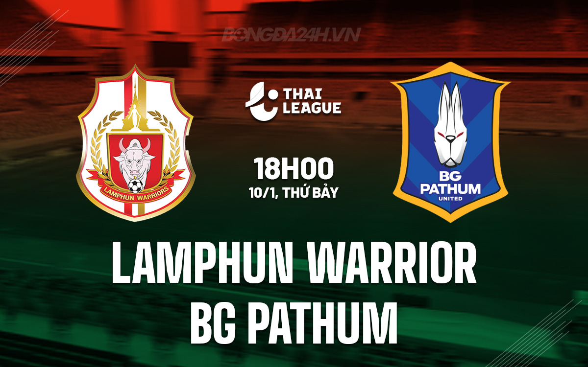 Lamphun Warrior vs BG Pathum