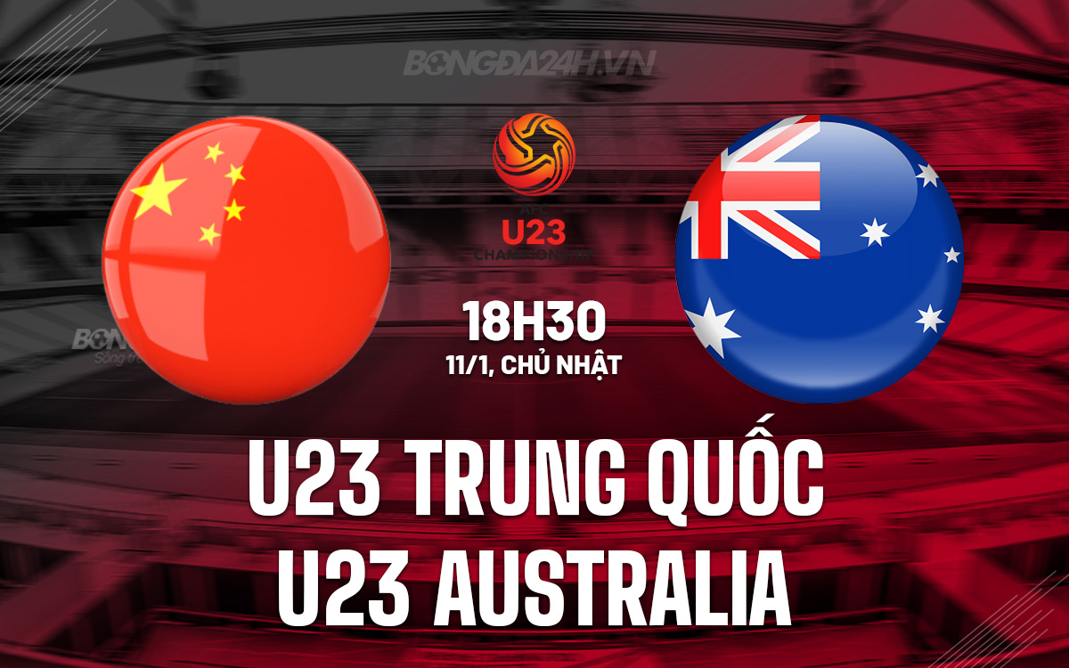 U23 Trung Quoc vs U23 Australia