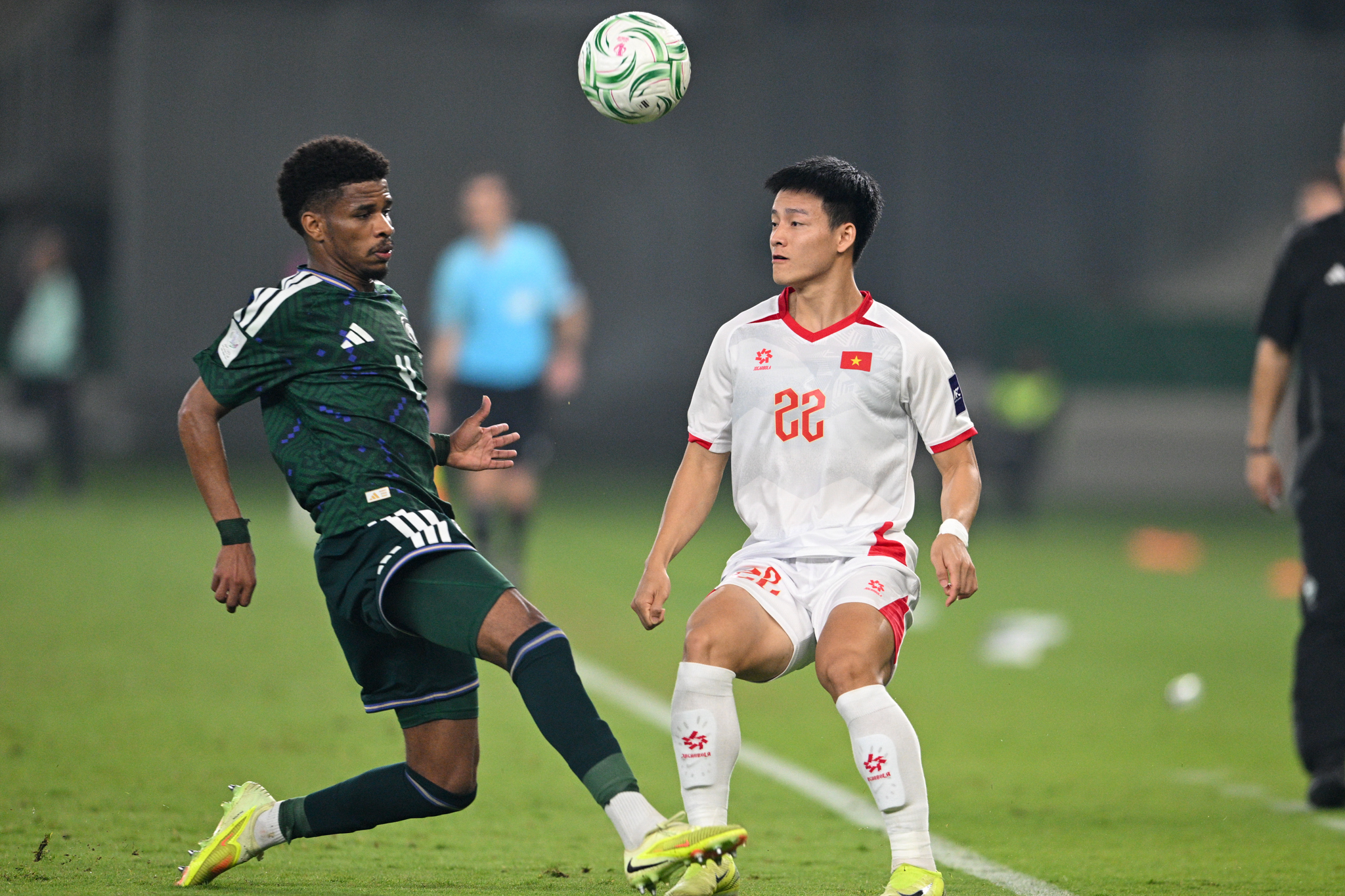 Thanh Nhan gop mat nhung phut cuoi U23 Viet Nam vs U23 Saudi Arabia