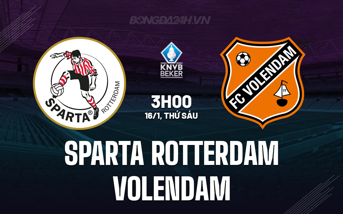 Sparta Rotterdam vs Volendam