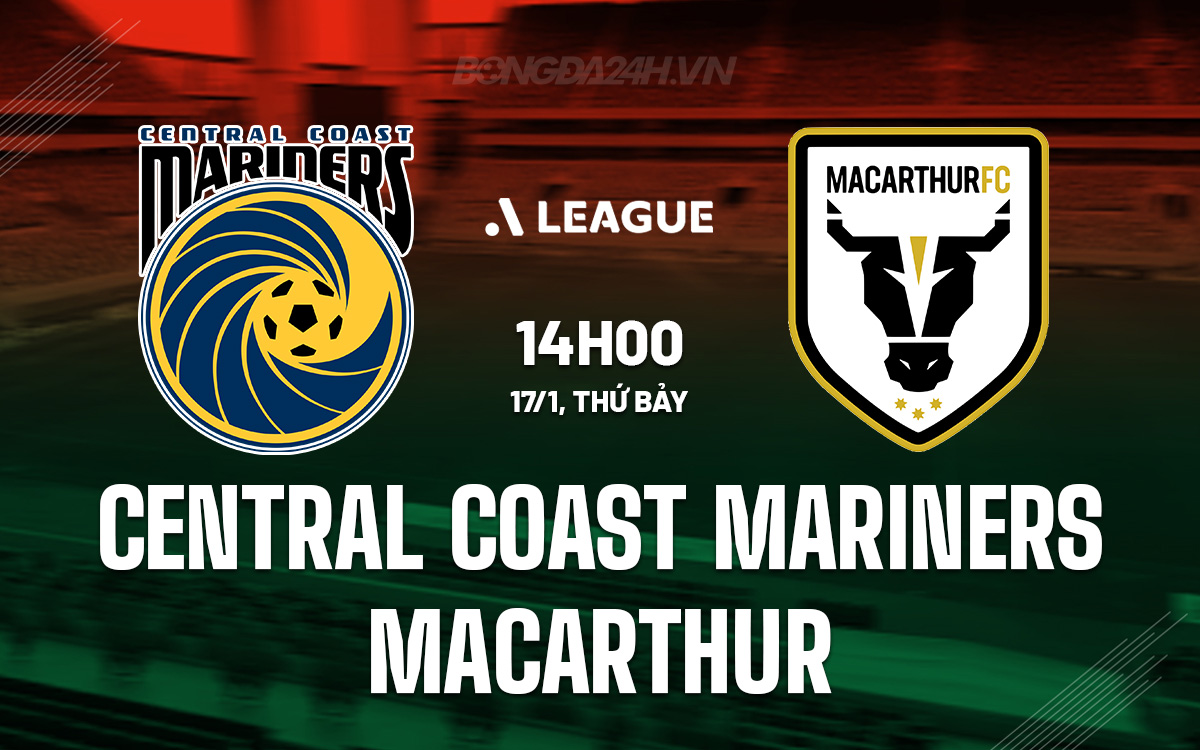 Central Coast Mariners vs Macarthur