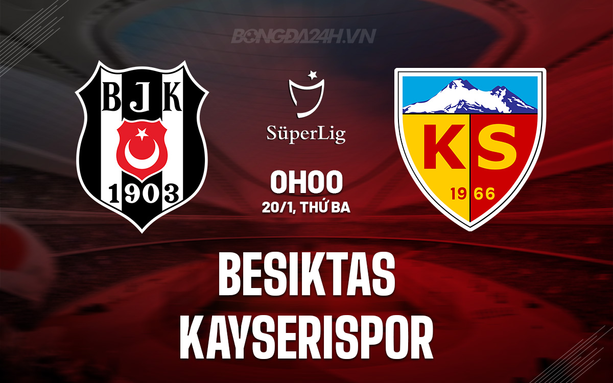 Besiktas vs Kayserispor Besiktas vs Kayserispor
