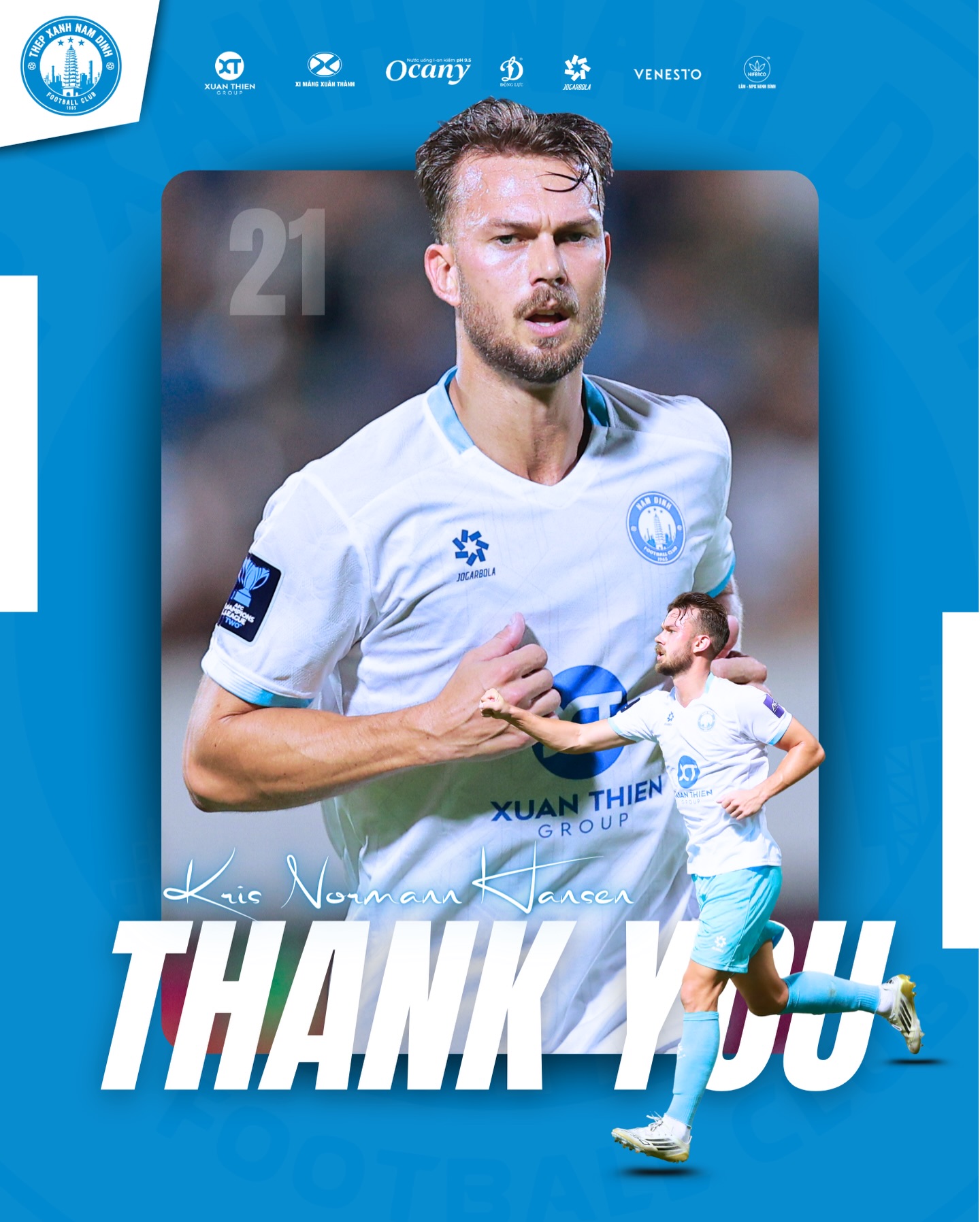 Đội bóng của Xuân Son bất ngờ nói lời chia tay ngoại binh người Na Uy 1 Đội bóng của Xuân Son bất ngờ nói lời chia tay ngoại binh người Na Uy 1