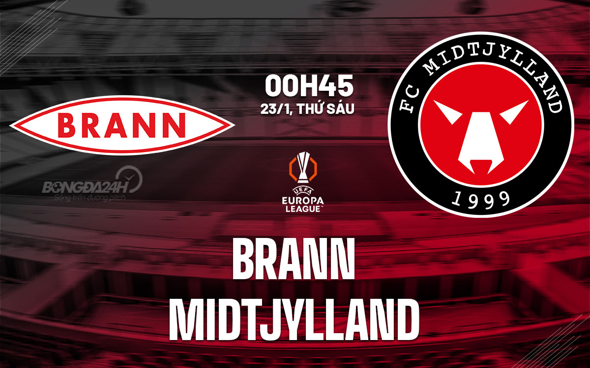 nhan dinh bong da du doan Brann vs Midtjylland cup c2 chau au europa league hom nay