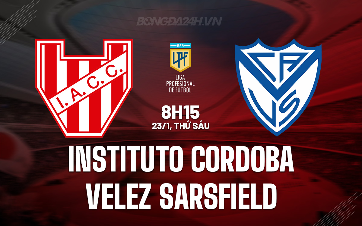 Instituto Cordoba vs Velez Sarsfield