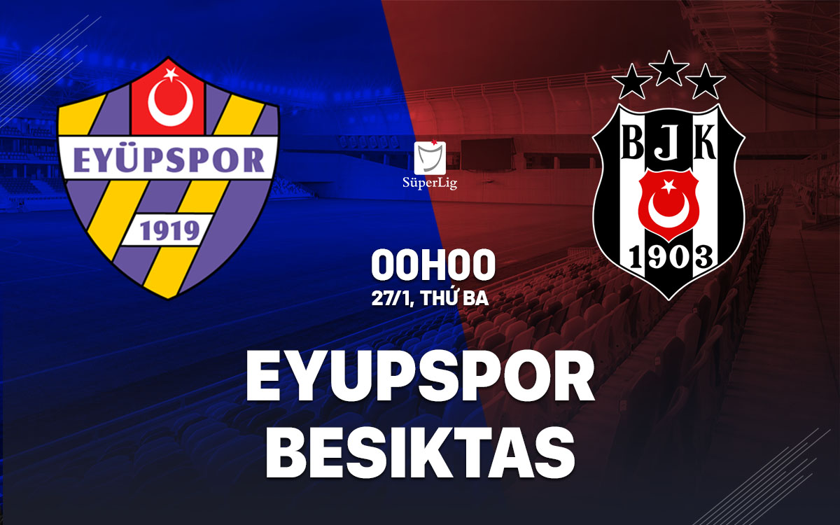 nhan dinh bong da du doan Eyupspor vs Besiktas vdqg tho nhi ky hom nay