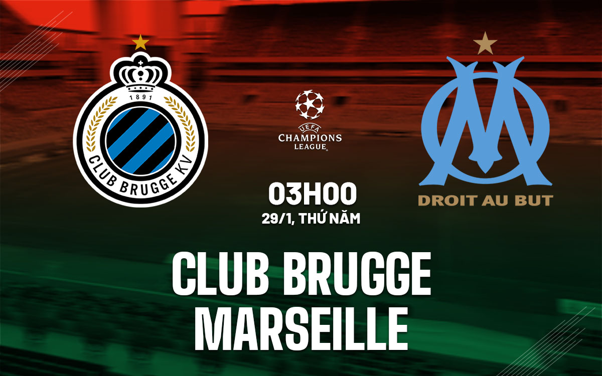 nhan dinh bong da du doan Club Brugge vs Marseille cup c1 chau au champions league hom nay