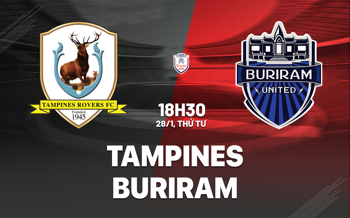 nhan dinh bong da du doan Tampines vs Buriram asean club championship hom nay
