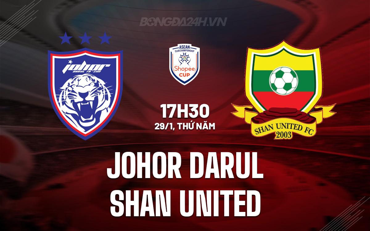 Johor Darul vs Shan United