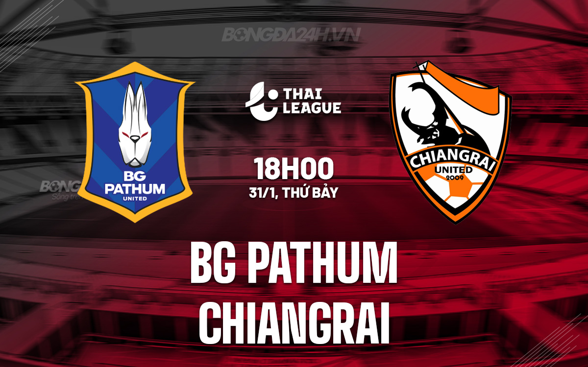 BG Pathum vs Chiangrai BG Pathum vs Chiangrai