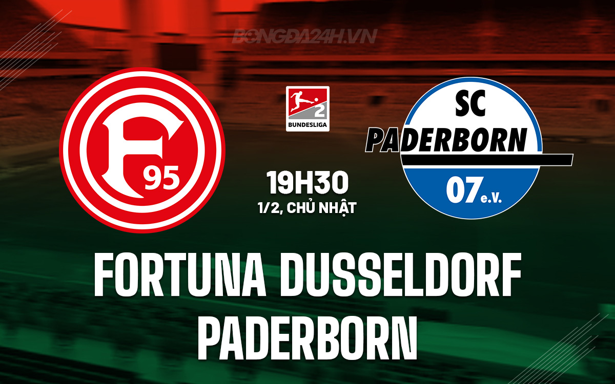 Fortuna Dusseldorf vs Paderborn
