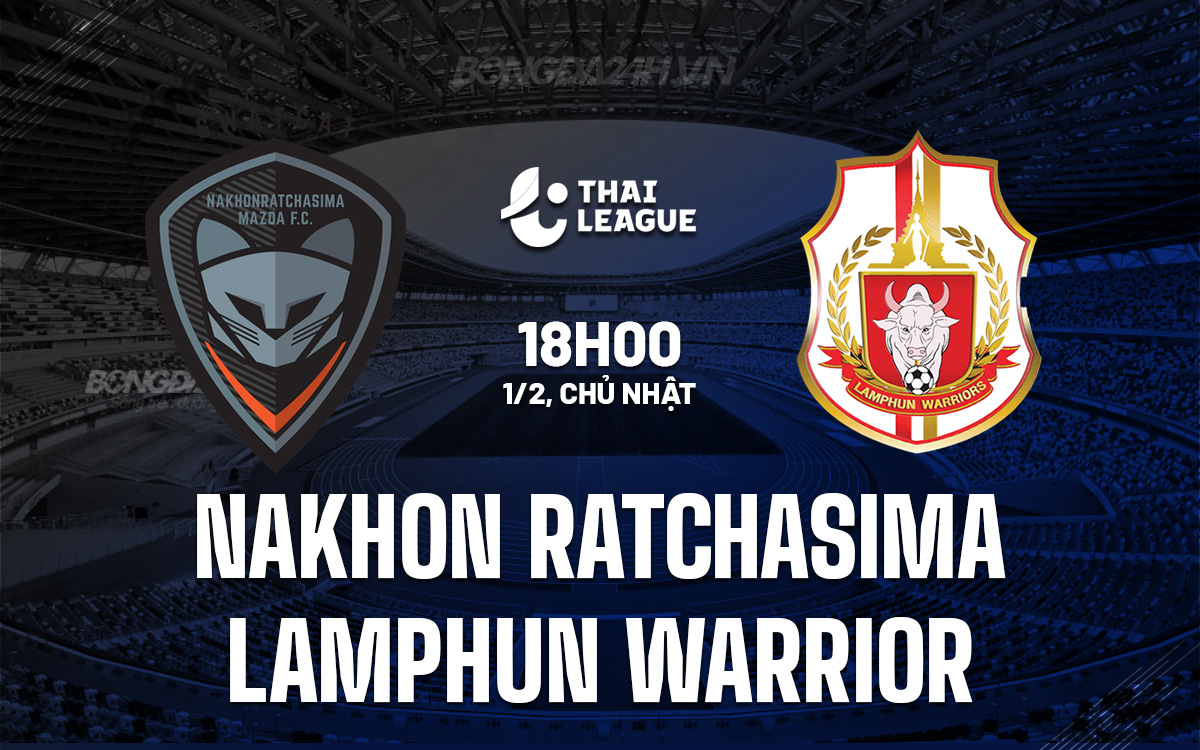Nakhon Ratchasima vs Lamphun Warrior Nakhon Ratchasima vs Lamphun Warrior