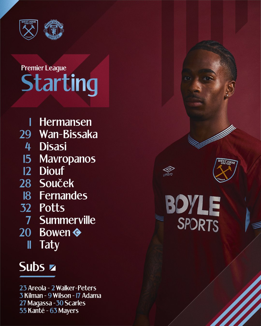 Sesko ghi bàn ở phút 90+6, MU thoát thua trước West Ham 2 Sesko ghi bàn ở phút 90+6, MU thoát thua trước West Ham 2