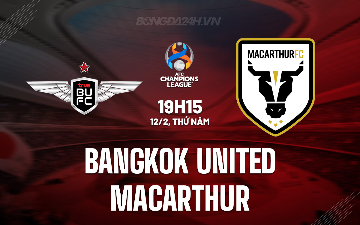 Bangkok United vs Macarthur Bangkok United vs Macarthur