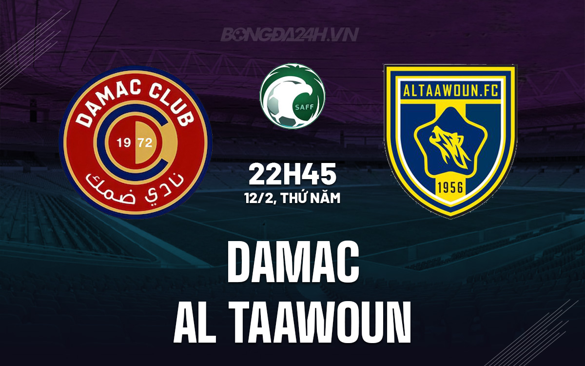 Damac vs Al Taawoun