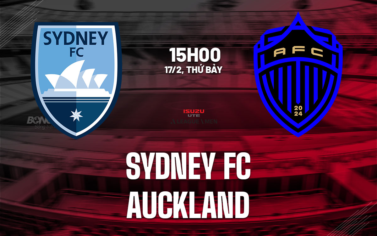 nhan dinh bong da du doan Sydney FC vs Auckland vdqg australia hom nay