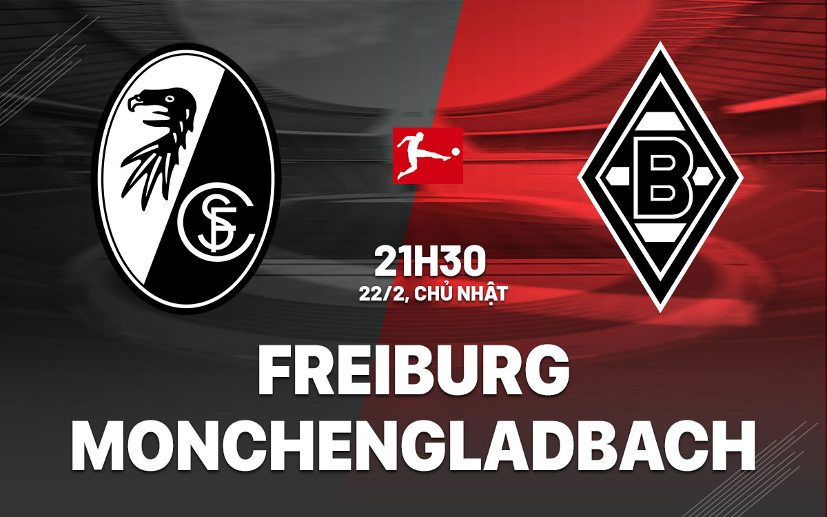 nhan dinh bong da du doan Freiburg vs Monchengladbach vdqg duc bundesliga hom nay