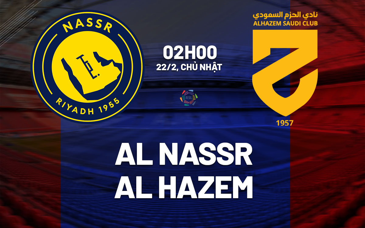 nhan dinh bong da du doan Al Nassr vs Al Hazem vdqg saudi arabia hom nay