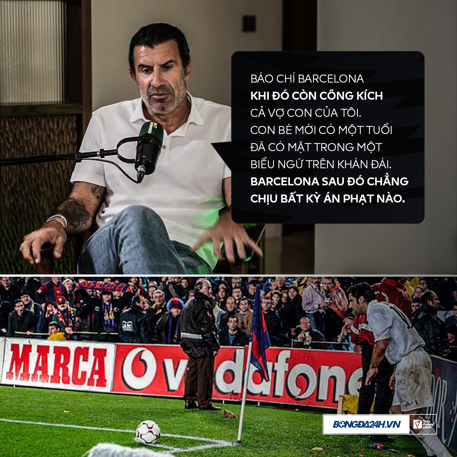 Luis Figo Sau thương vụ đến Real Madrid, tôi và gia đình nhận rất nhiều lời đe dọa 1