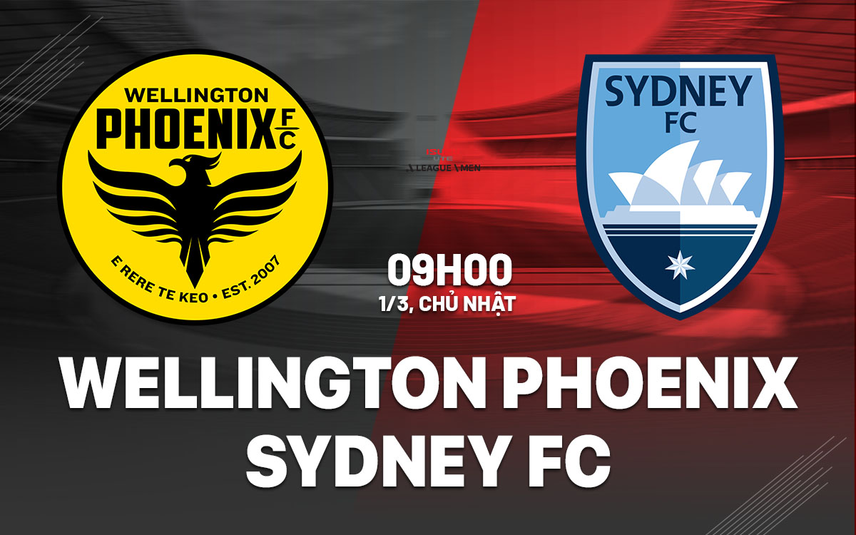 nhan dinh bong da du doan Wellington Phoenix vs Sydney FC vdqg australia hom nay