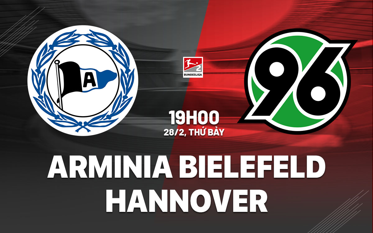 nhan dinh bong da du doan Arminia Bielefeld vs Hannover hang 2 duc hom nay
