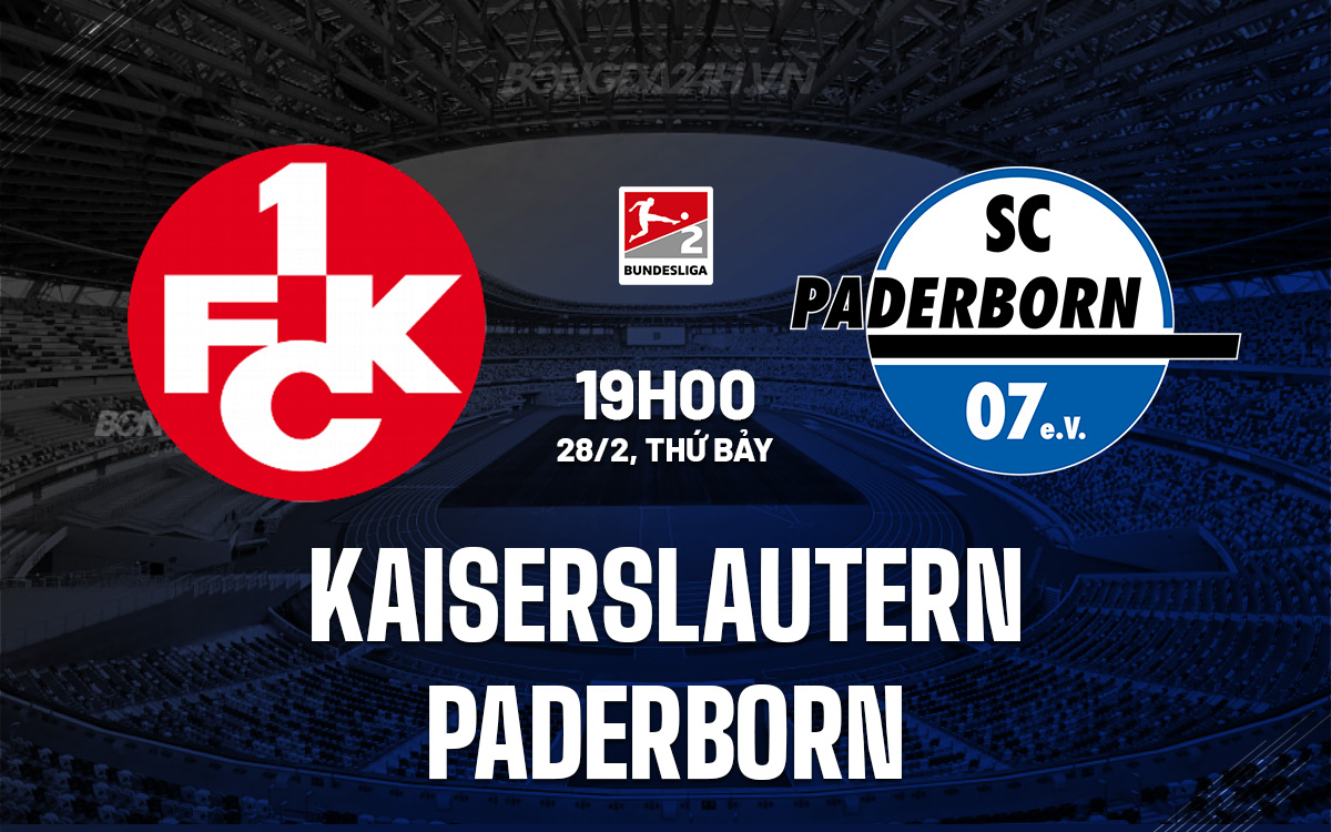 Kaiserslautern vs Paderborn
