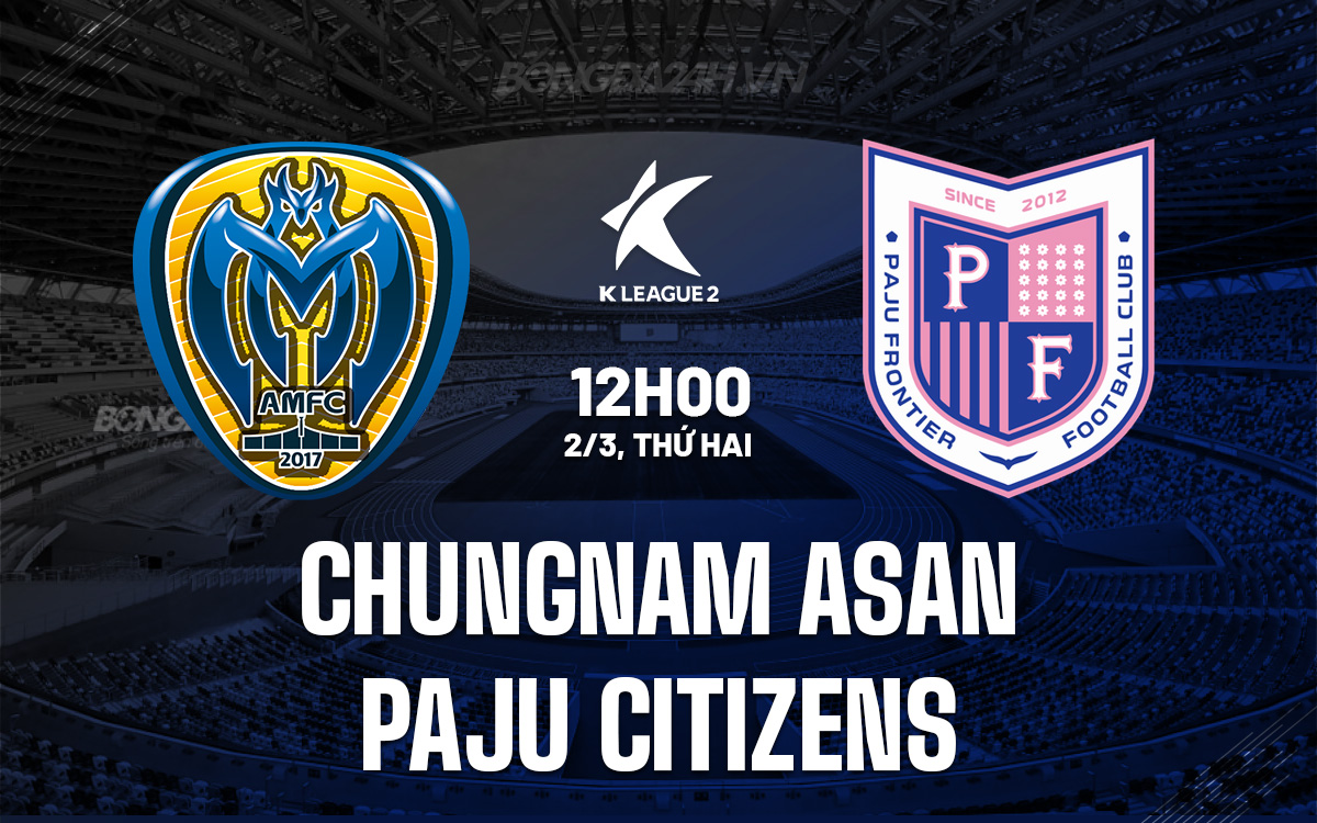 Chungnam Asan vs Paju Citizens