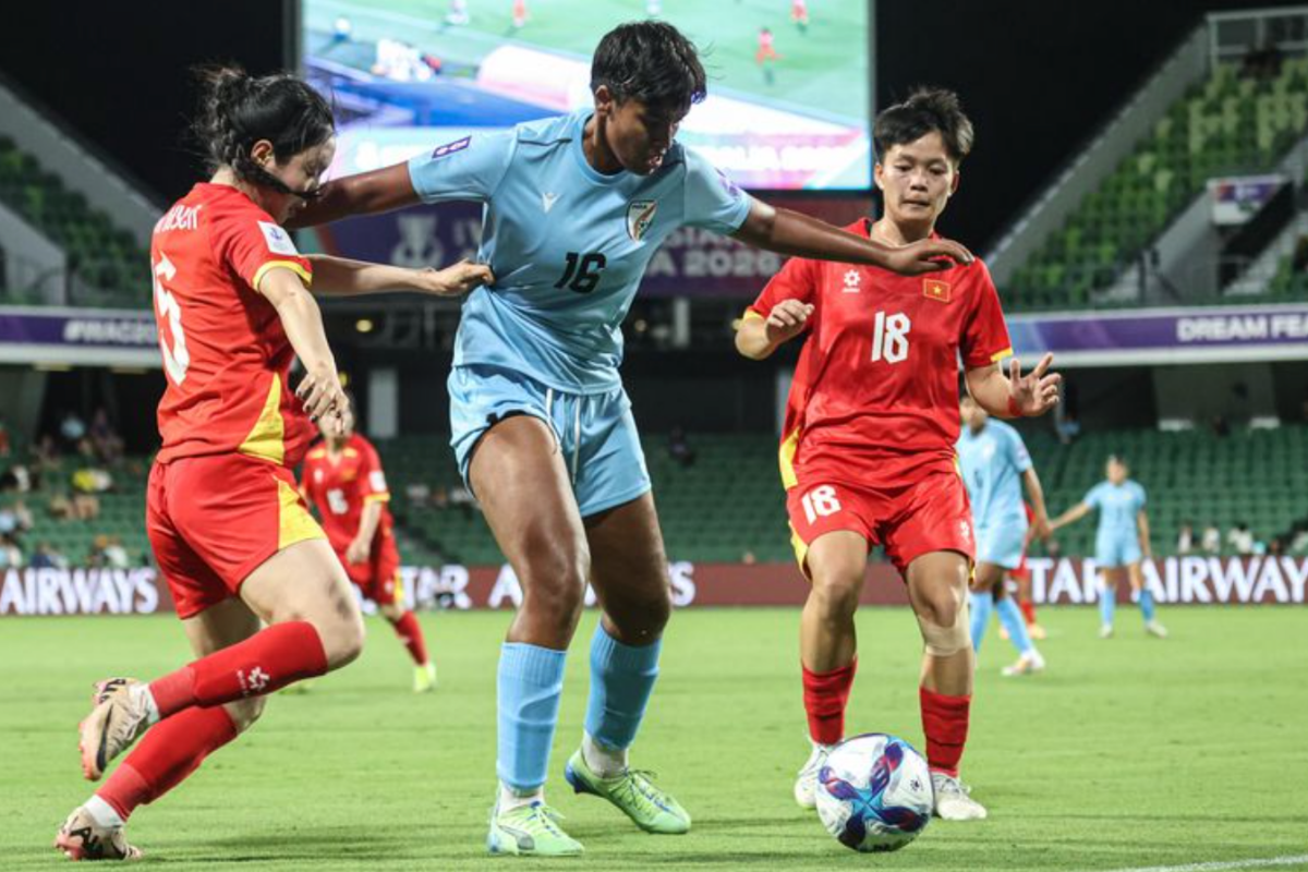 dT nu Viet Nam vs nu an do Asian Cup 4/3