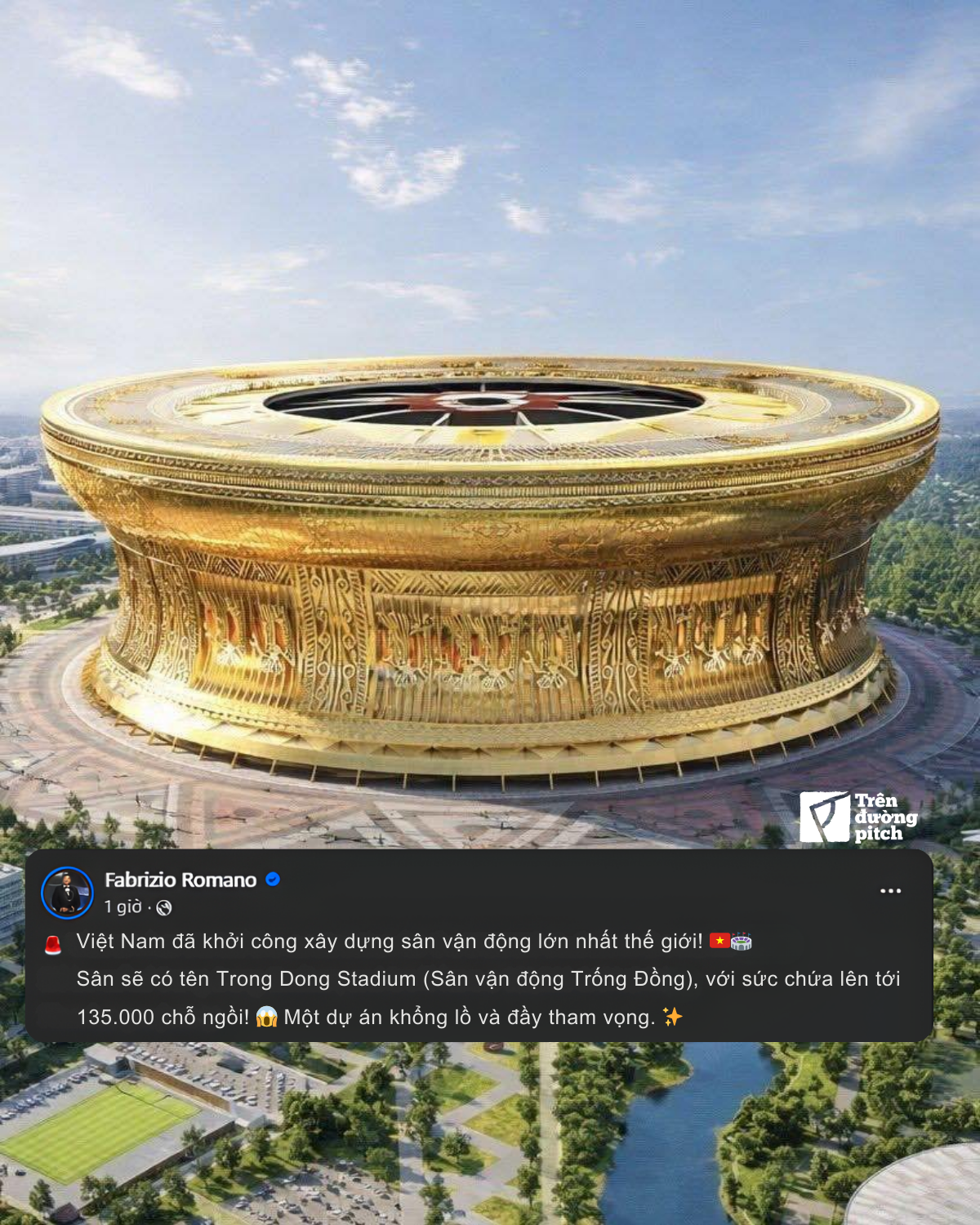 Dự án SVĐ Trống Đồng của Việt Nam liên tục nhận được sự chú ý từ truyền thông quốc tế 1