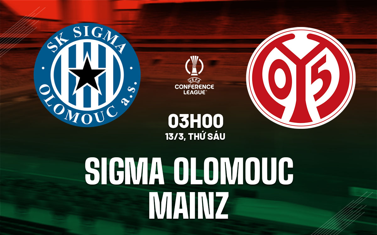 nhan dinh bong da du doan Sigma Olomouc vs Mainz cup c3 chau au conference league hom nay