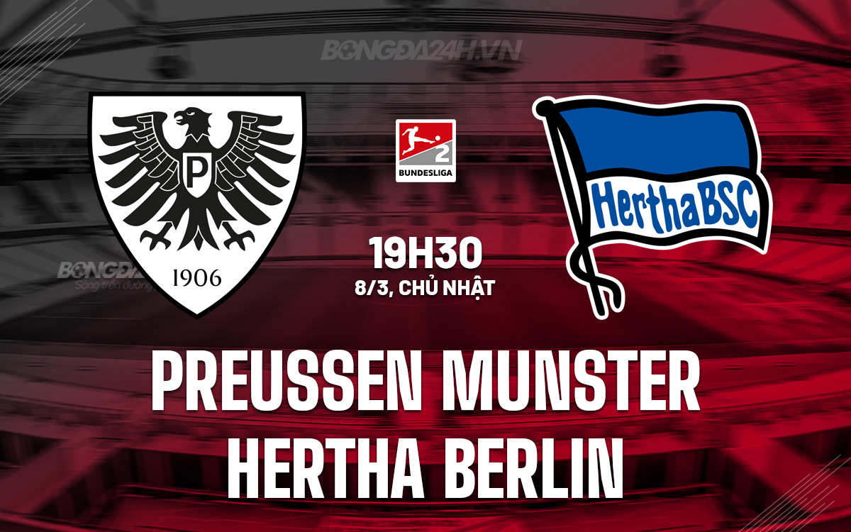 Preussen Munster vs Hertha Berlin