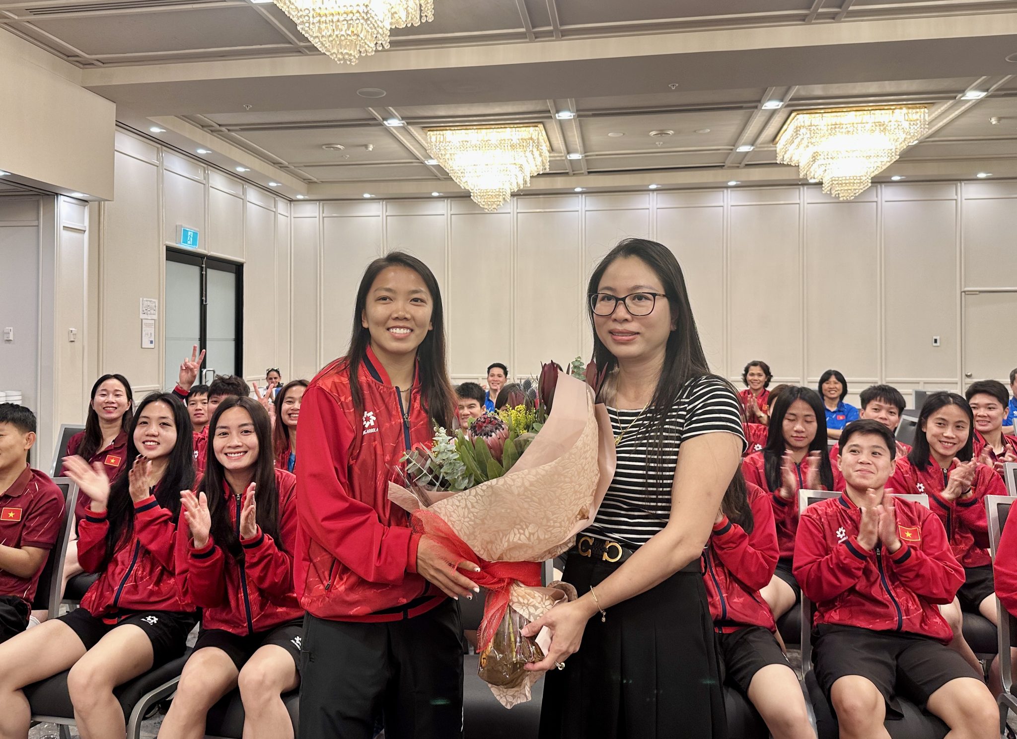 dT nu Viet Nam nhan nguon dong vien lon tai Australia