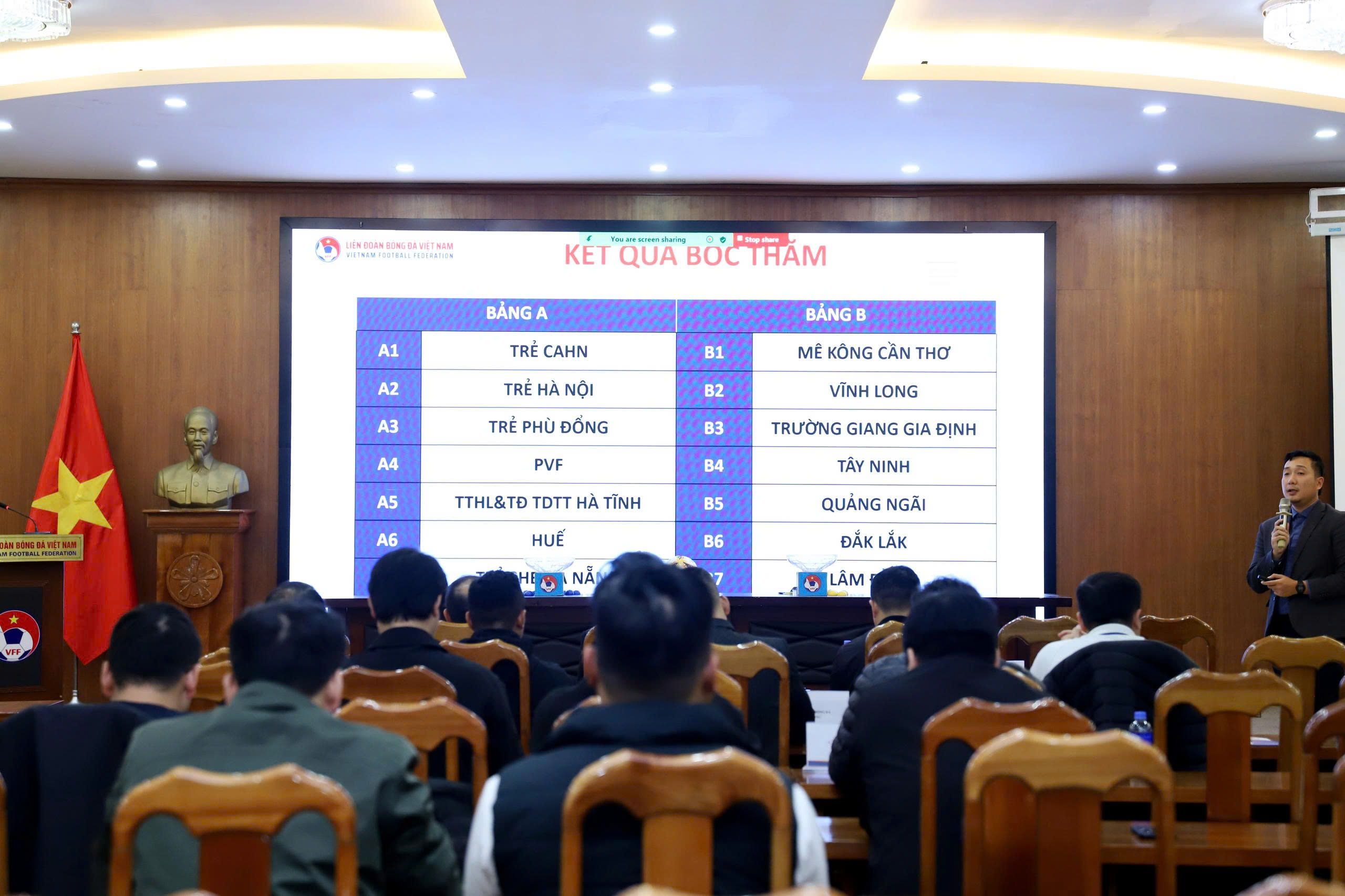 Bốc thăm xếp lịch thi đấu Giải hạng Nhì quốc gia 2026 2