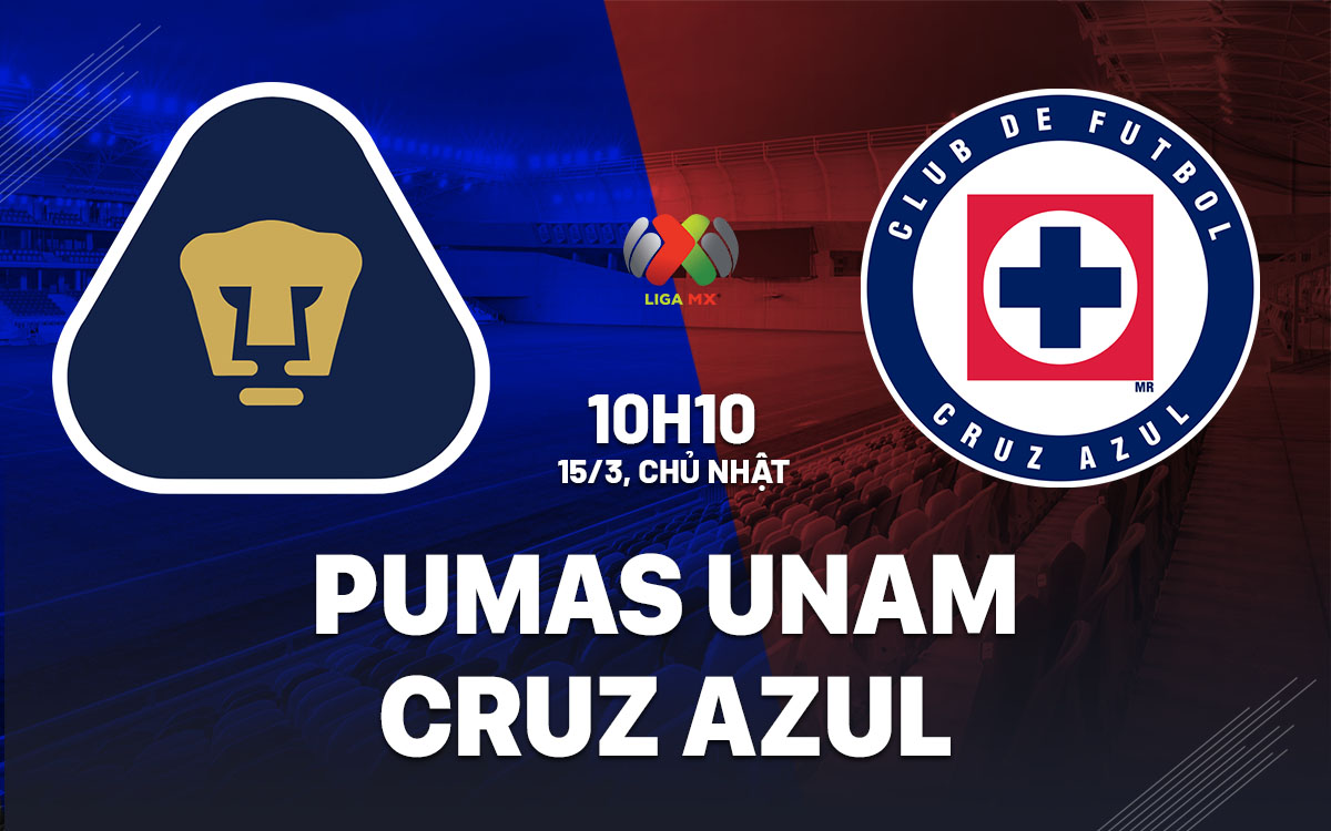 nhan dinh bong da du doan Pumas UNAM vs Cruz Azul vdqg mexico hom nay