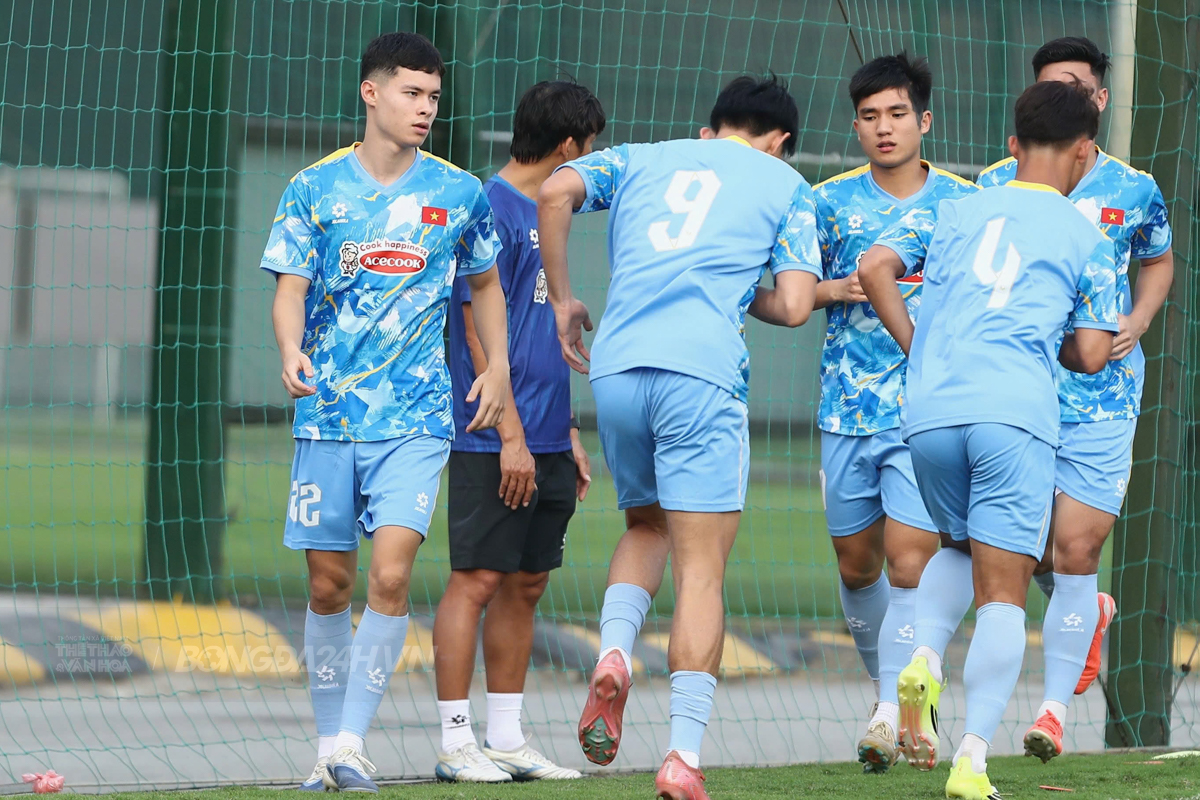 Moric lần đầu góp mặt cùng U23 Việt Nam 7