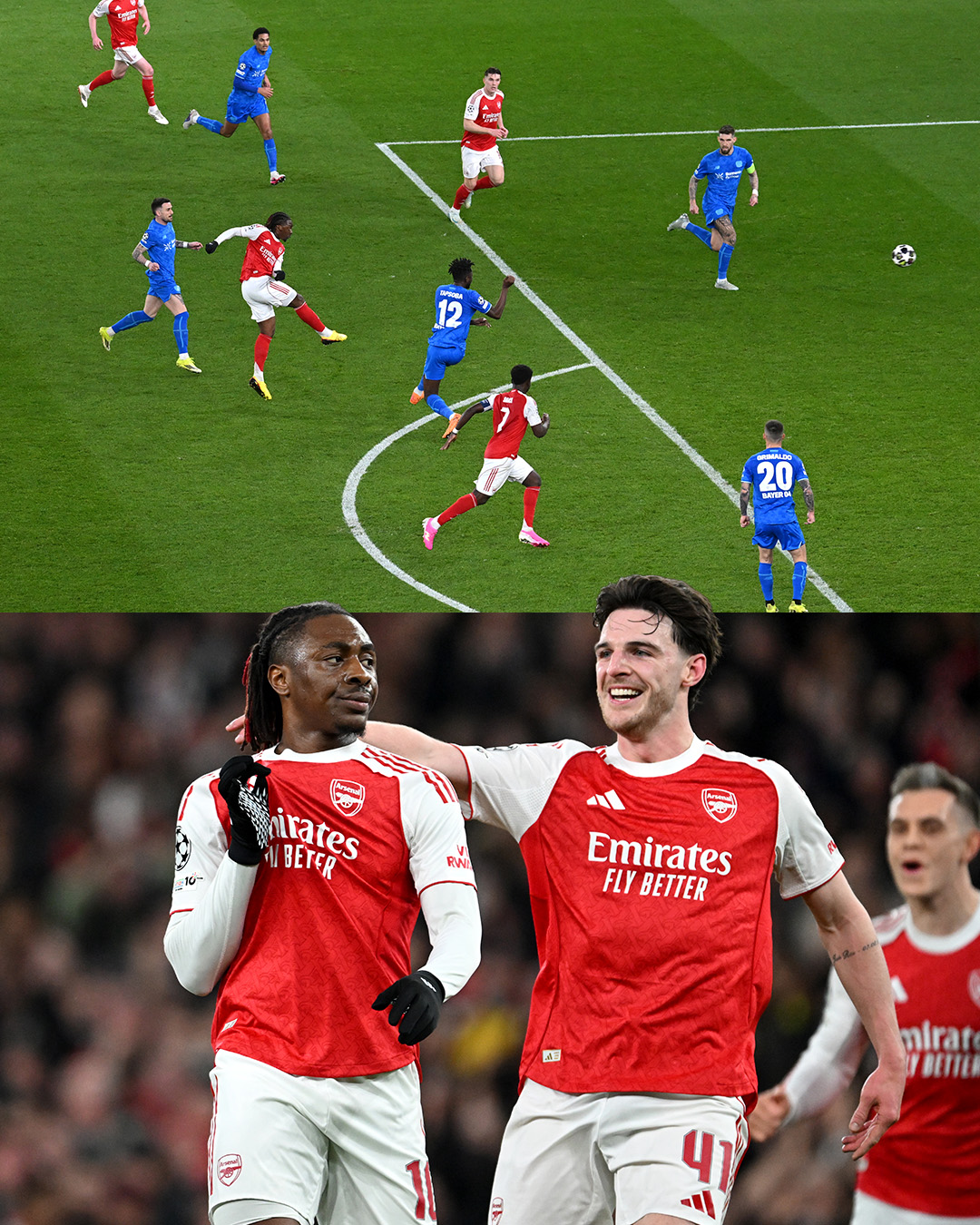 Eberechi Eze và khoảnh khắc ma mị tại Emirates 1