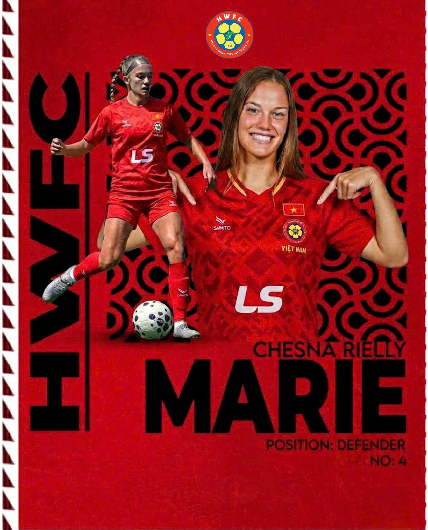 CLB nữ TP HCM công bố 3 ngoại binh châu Mỹ lực lưỡng 1