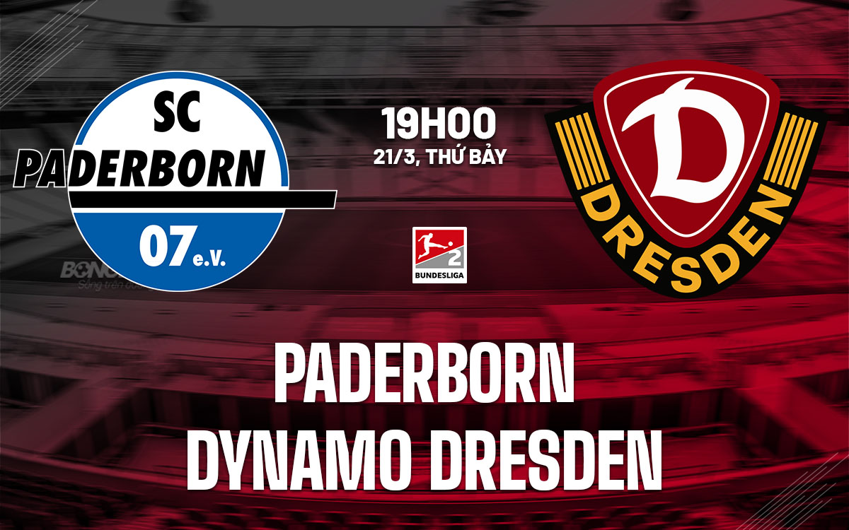 nhan dinh bong da du doan Paderborn vs Dynamo Dresden hang 2 duc hom nay