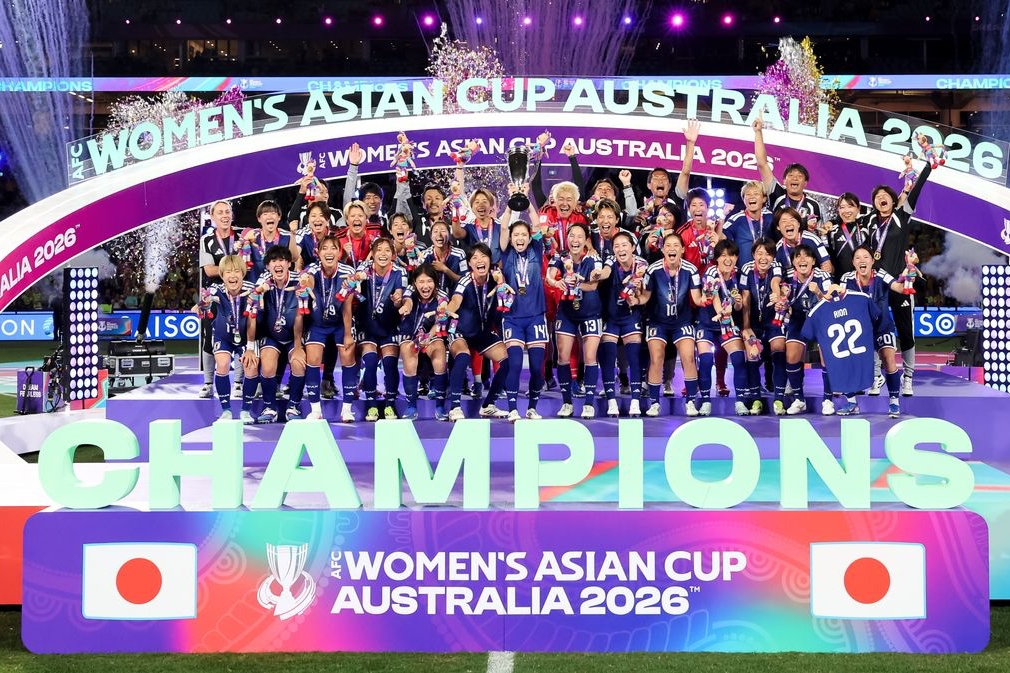 Nhat Ban vo dich Asian Cup nu 2026