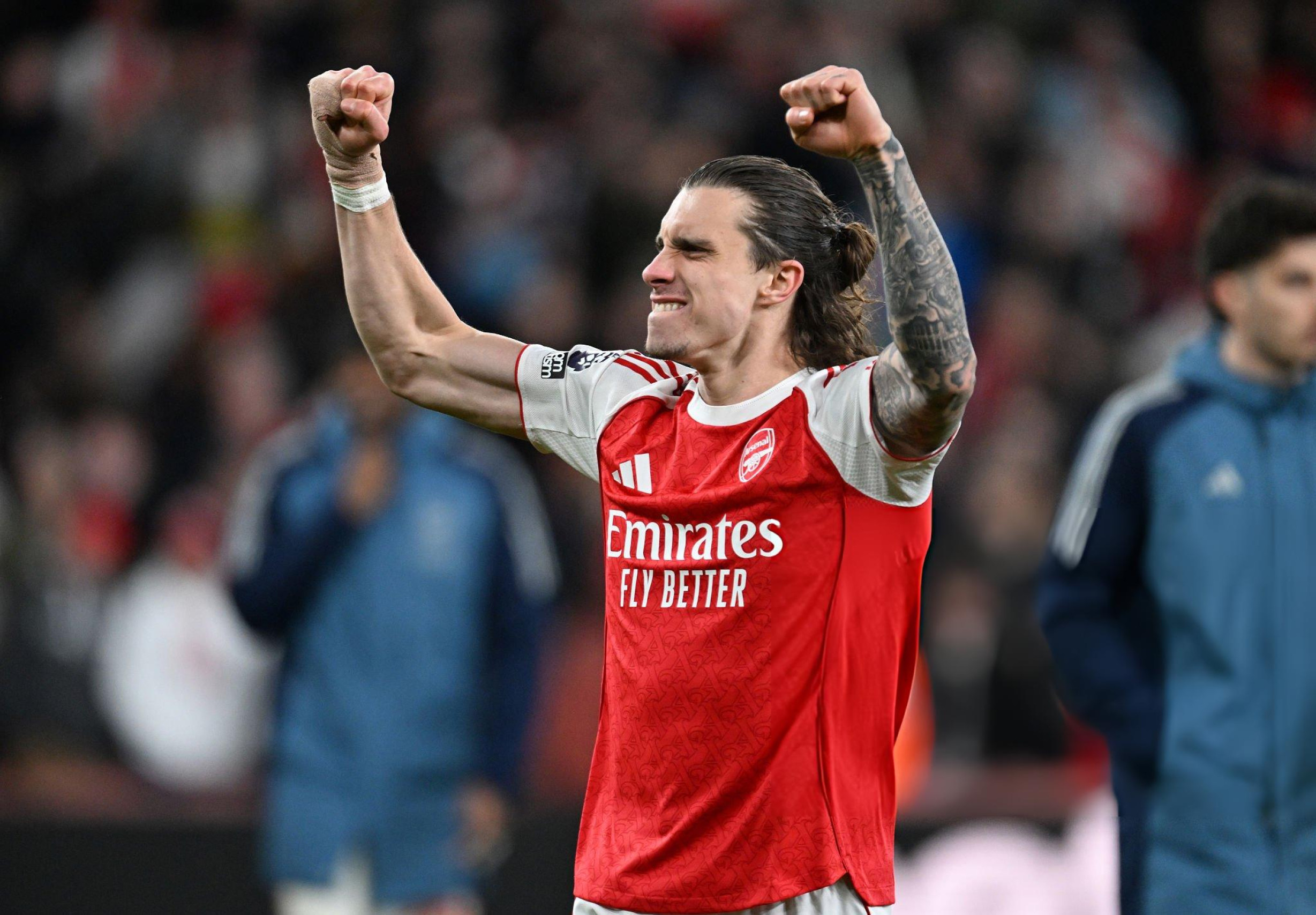 Calafiori nuôi giấc mộng vô địch Champions League cùng Arsenal 1