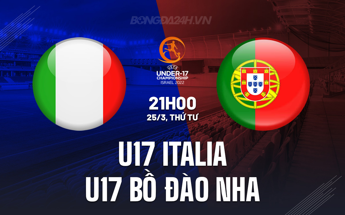 U17 Italia vs U17 Bo dao Nha