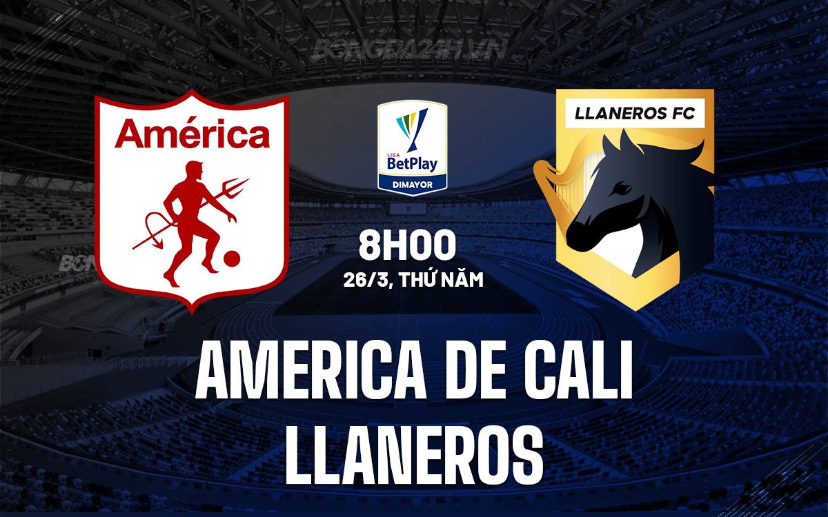 America de Cali vs Llaneros