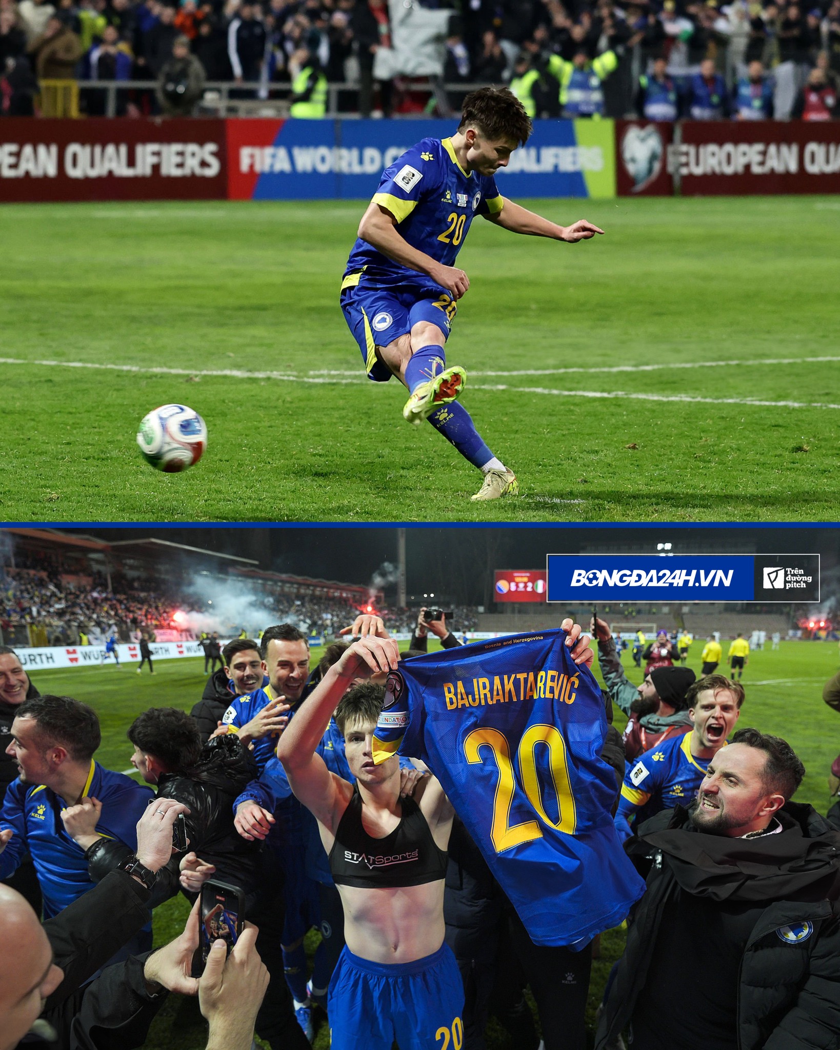 Esmir Bajraktarevic Cú sút khiến trái tim người Ý tan vỡ 1 Esmir Bajraktarevic Cú sút khiến trái tim người Ý tan vỡ 1