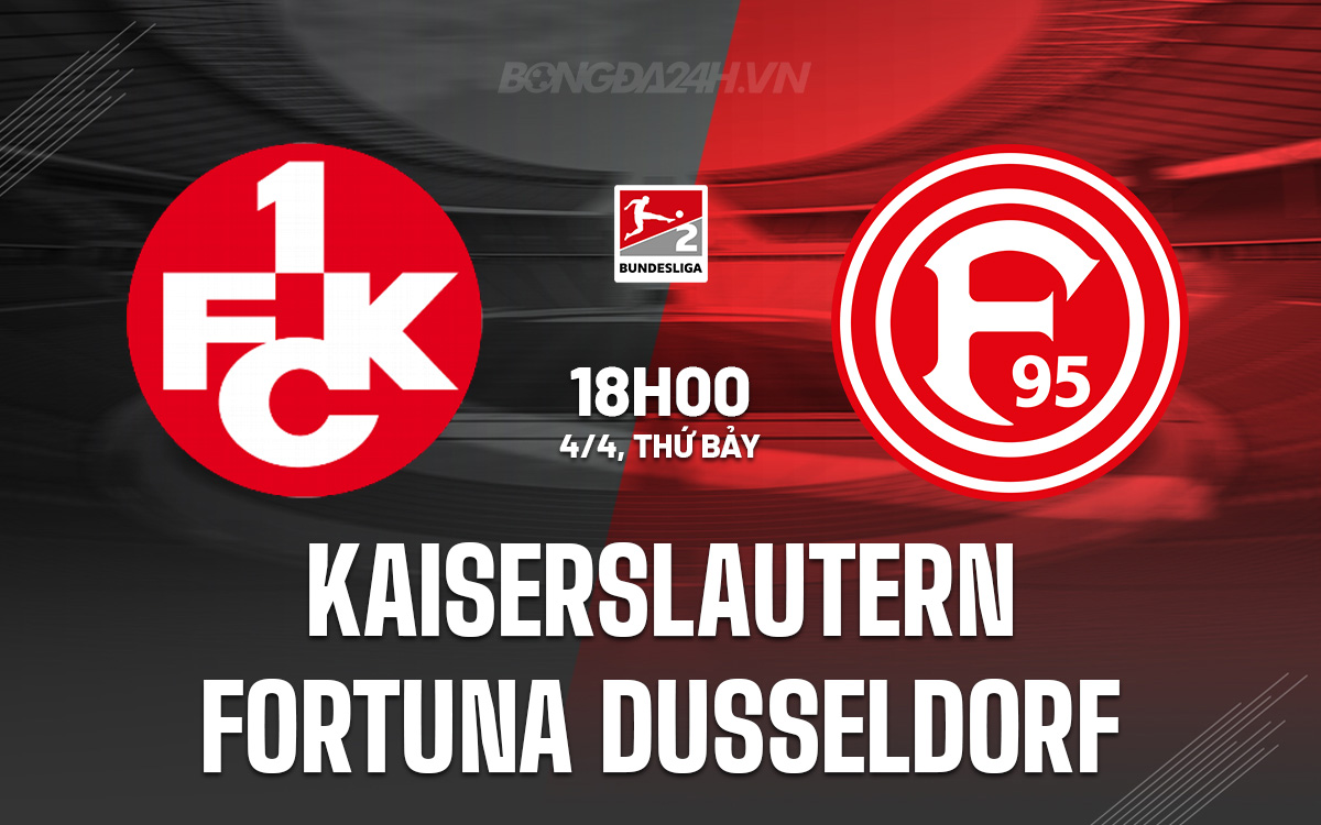Kaiserslautern vs Fortuna Dusseldorf
