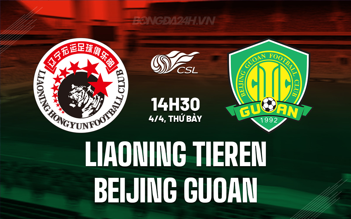 Liaoning Tieren vs Beijing Guoan